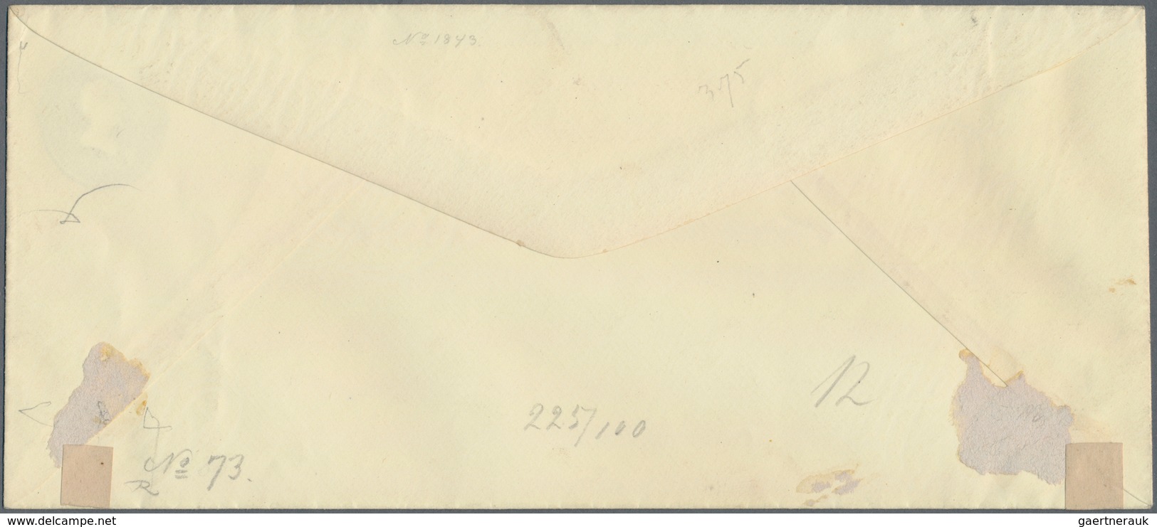 Vereinigte Staaten Von Amerika - Ganzsachen: 1870/71: 12c Plum On Amber, Reay (Scott U94), Mint Lega - Andere & Zonder Classificatie