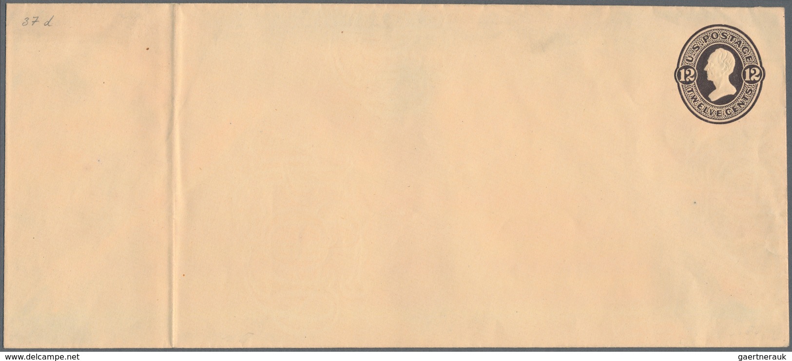 Vereinigte Staaten Von Amerika - Ganzsachen: 1870/71: 12c Plum On Cream, Reay (Scott U95), Mint Lega - Andere & Zonder Classificatie