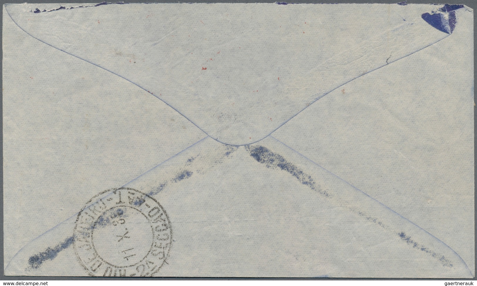 Flugpost Deutschland: 1934, 155 Pfg. Firmenfreistempel Junghans Uhren, Schramberg, 2.10.34 Auf Lp-Br - Airmail & Zeppelin