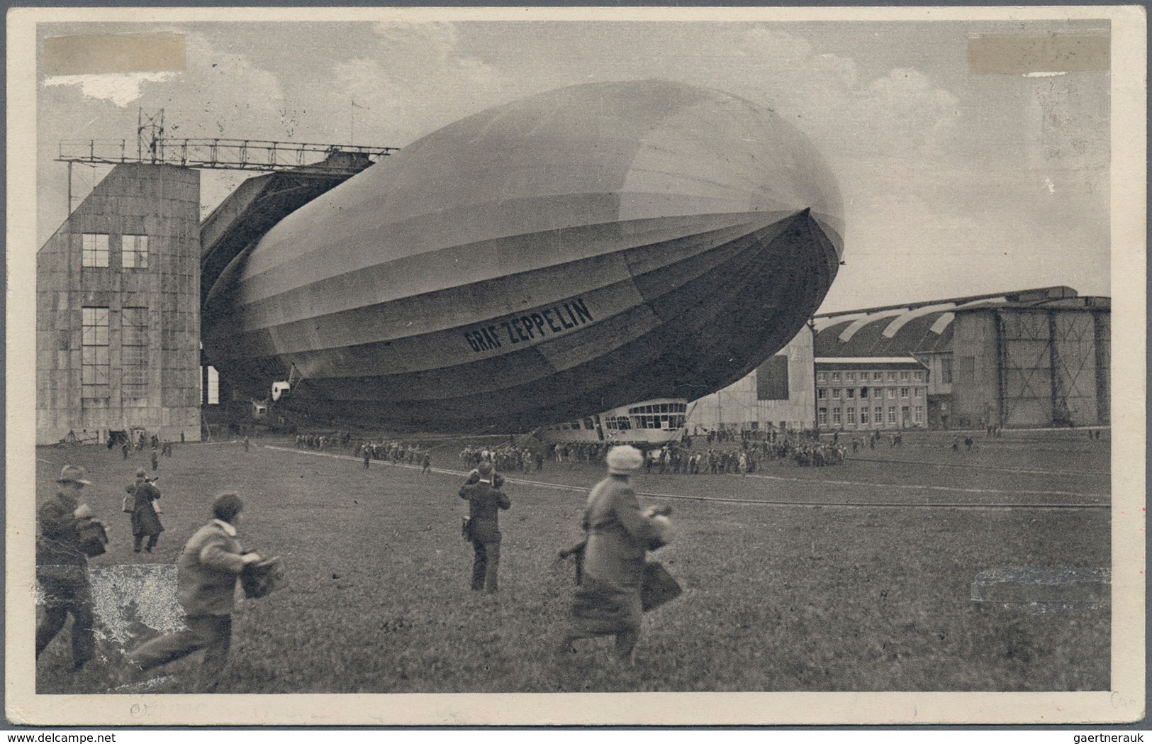 Zeppelinpost Deutschland: 1929, SCHWEIZ/4. SCHWEIZFAHRT: Abwurfkarte Mit "ZÜRICH VIII LUFTPOST 2.X.2 - Luft- Und Zeppelinpost