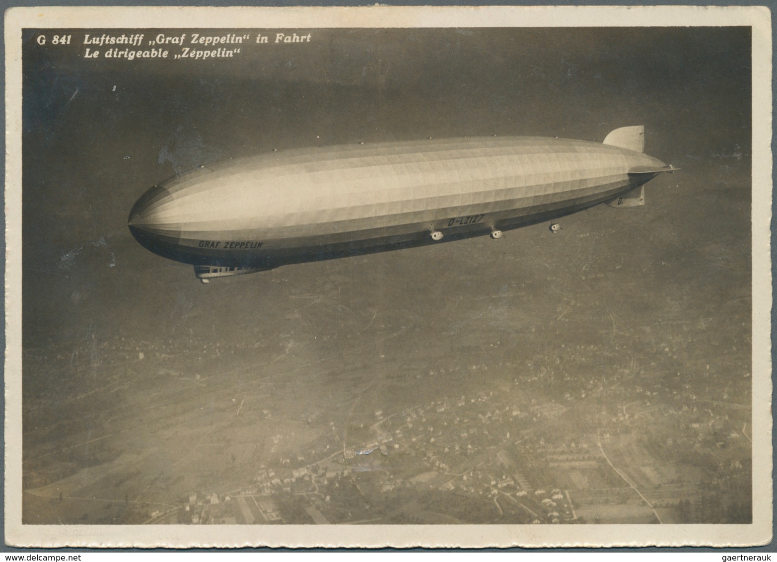 Zeppelinpost Deutschland: 1930: SCHWEIZFAHRT: Bordpost-Passagier-Reklamekarte Vom Besitzer Der Bierh - Luft- Und Zeppelinpost