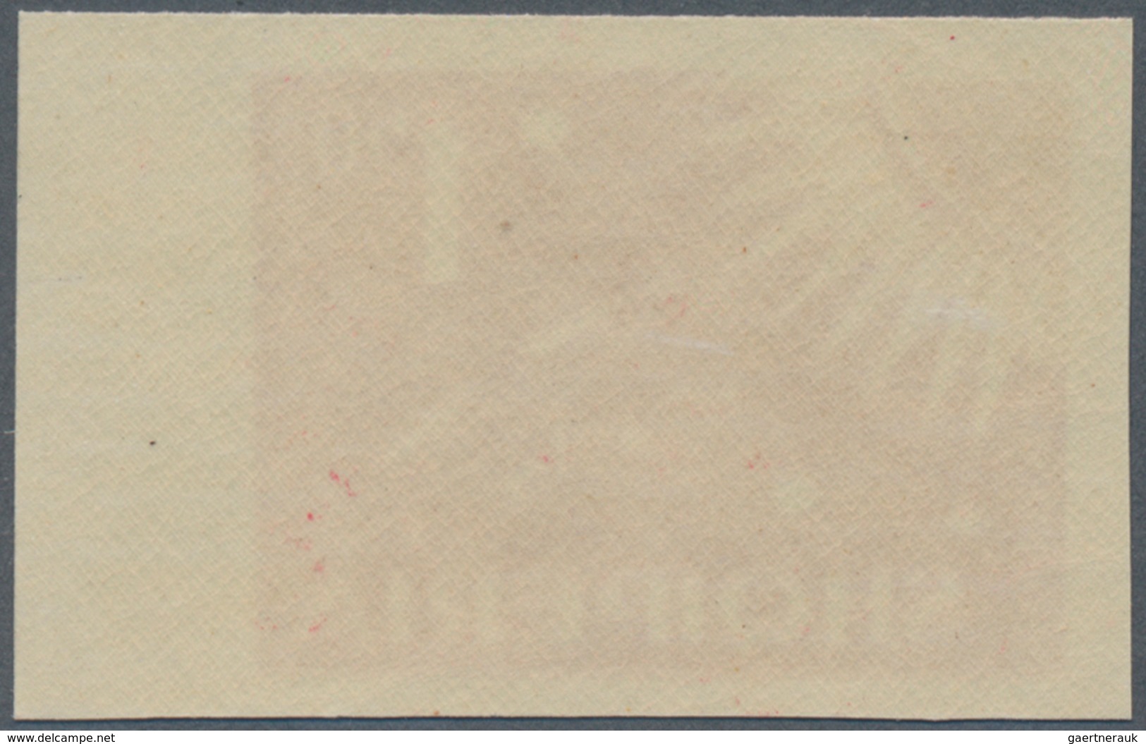 Albanien: 1962, 1,50 L Carmine-rose/yellow With Partly Slightly Shifted Colours (Schmitz-print), Min - Albanië