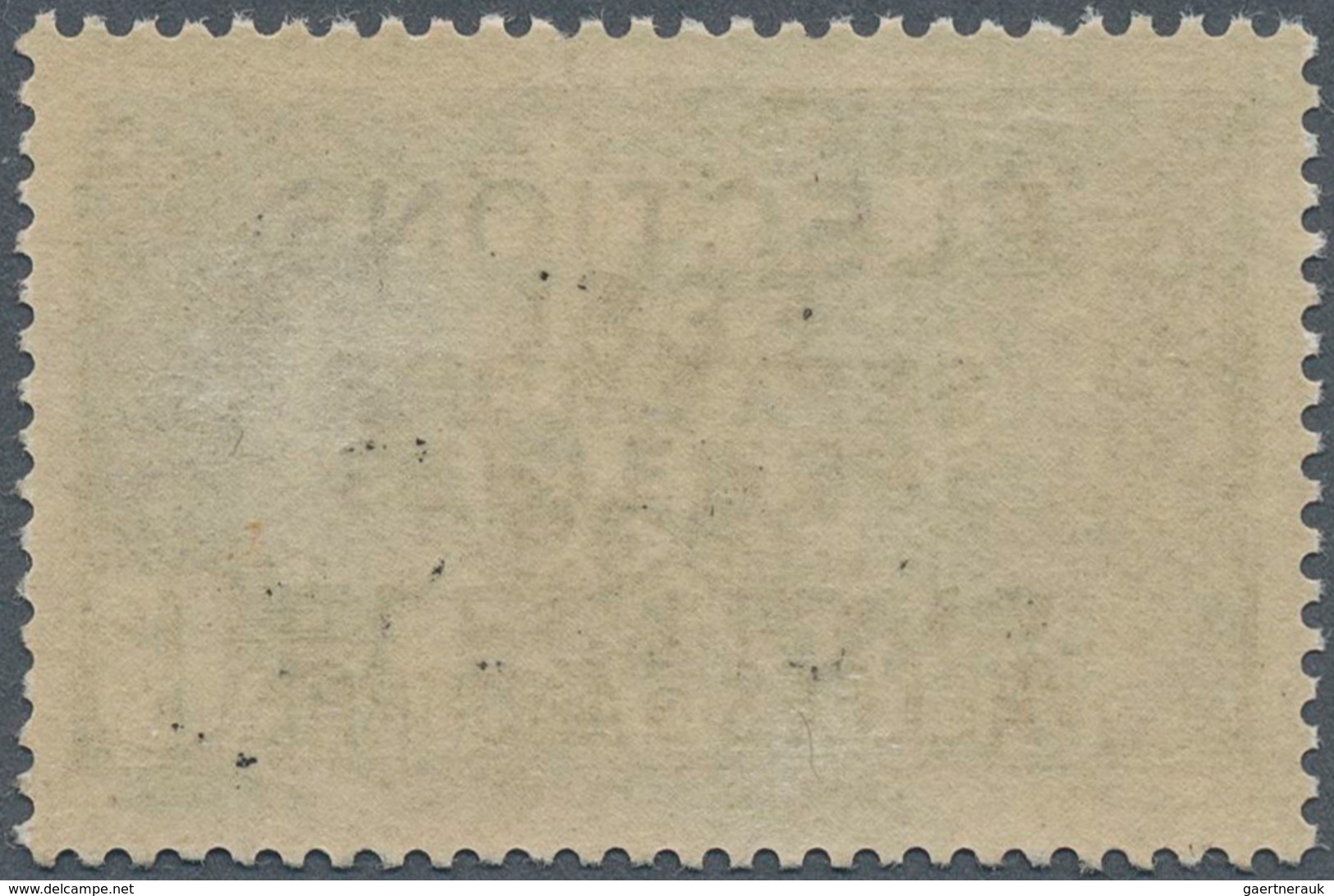 Andorra - Französische Post: 1933, "ELECTIONS" Overprints, Private Issue, 1c. Grey With Double Overp - Andere & Zonder Classificatie