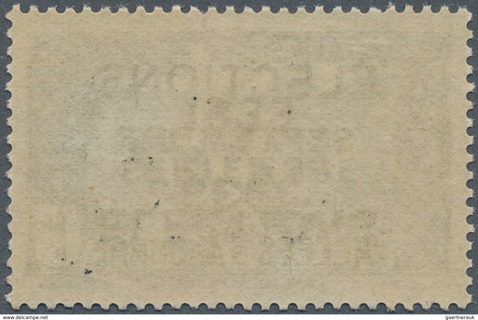 Andorra - Französische Post: 1933, "ELECTIONS" Overprints, Private Issue, 1c. Grey With Double Overp - Other & Unclassified