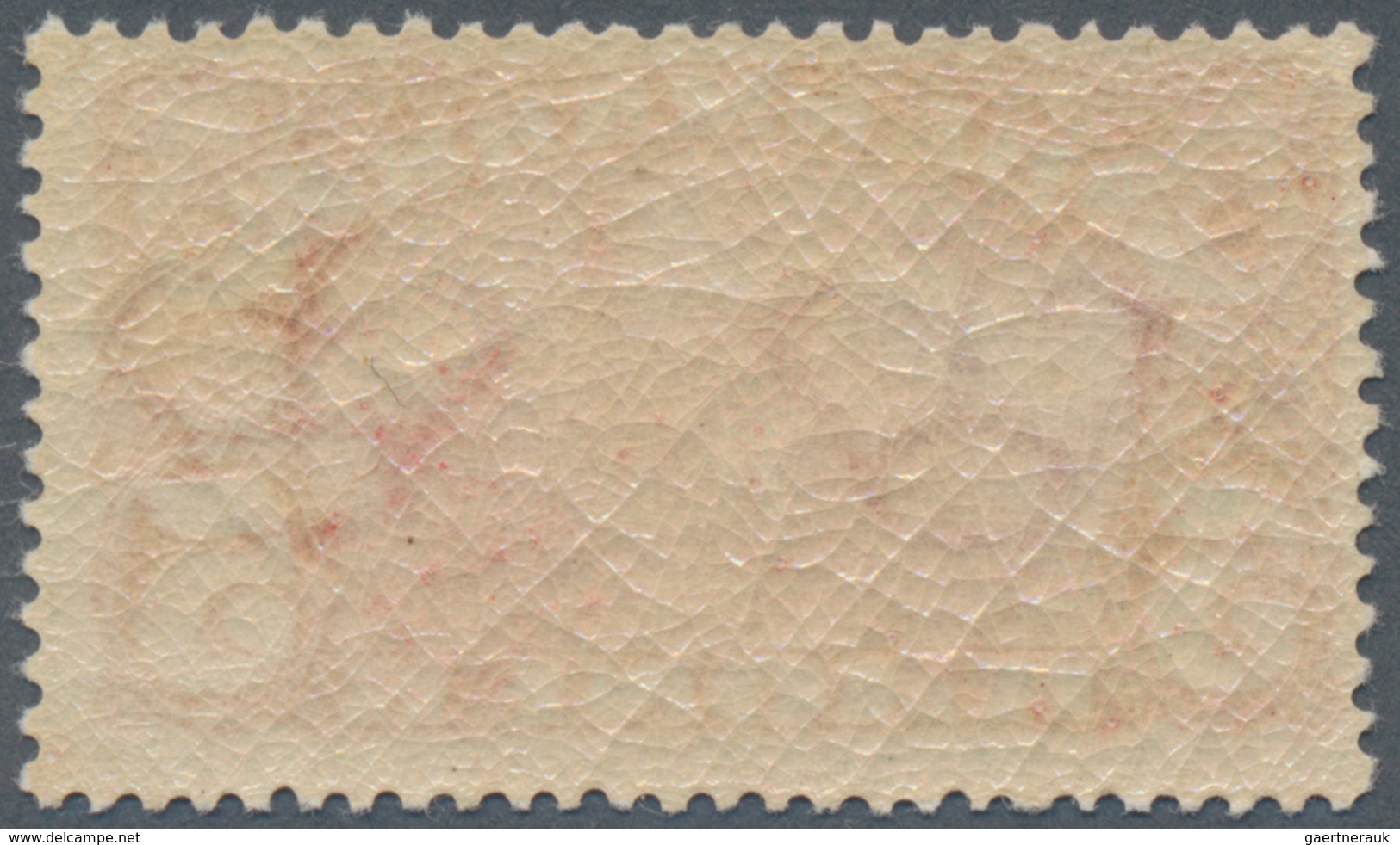 Dänemark: 1912, GPO Copenhagen 5kr. Brown-red With Wmk. Crown, Mint Lightly Hinged, Mi. € 350,-- (Fa - Ungebraucht