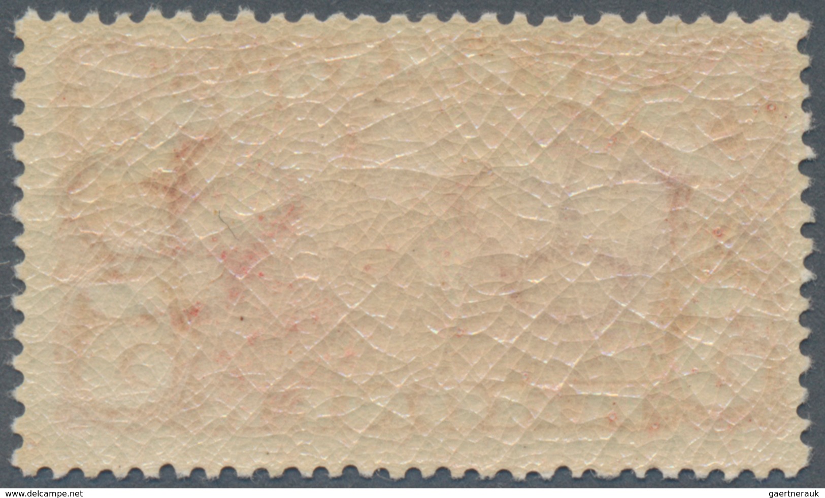 Dänemark: 1912, GPO Copenhagen 5kr. Brown-red With Wmk. Crown, Mint Lightly Hinged, Mi. € 350,-- (Fa - Unused Stamps