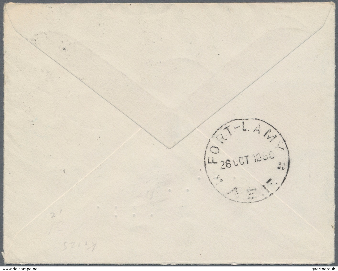 Dänemark - Grönland: 1960, Cover From GODTHAB To New Jersey/USA And Forwarded To FRENCH EQUAT. AFRIC - Covers & Documents