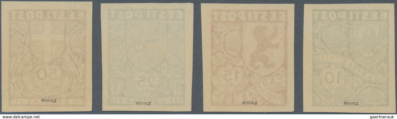 Estland: 1939. Community Aid (Ühisabi) (IV): Coat Of Arms Of The Municipalities. Complete Set, Mint, - Estland