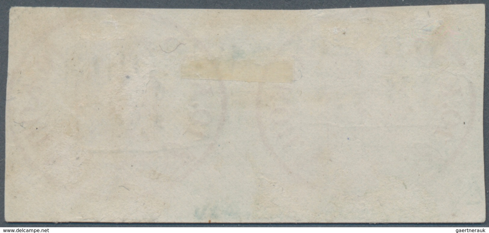 Finnland: 1856, Emblem 10 Cop. Carmine In Wide-margined Horizontal Pair, Each Clearly Cancelled "WIB - Used Stamps