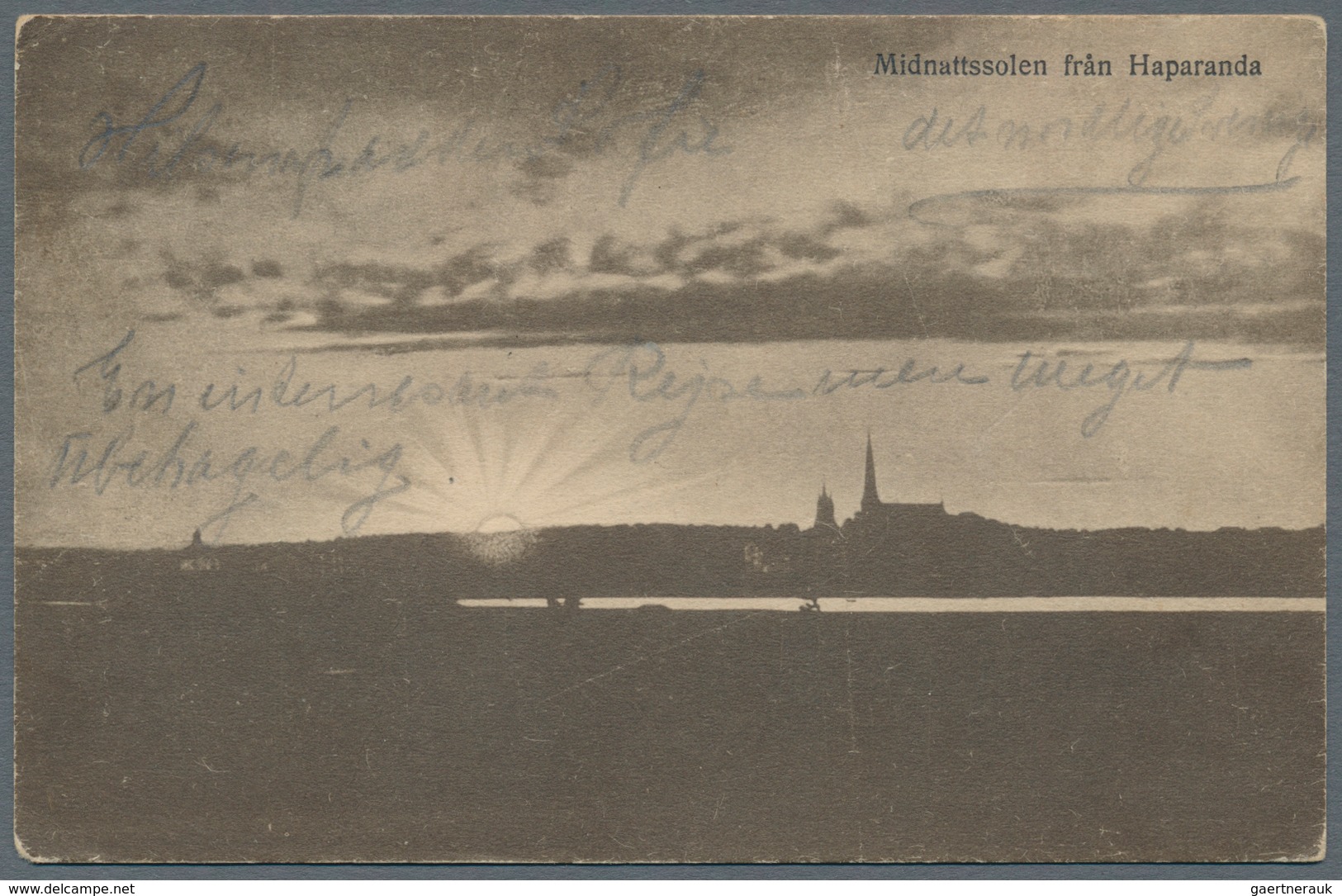 Finnland - Ganzsachen: 1886-1917 Three postal stationery cards and one picture postcard, with 1) p/s