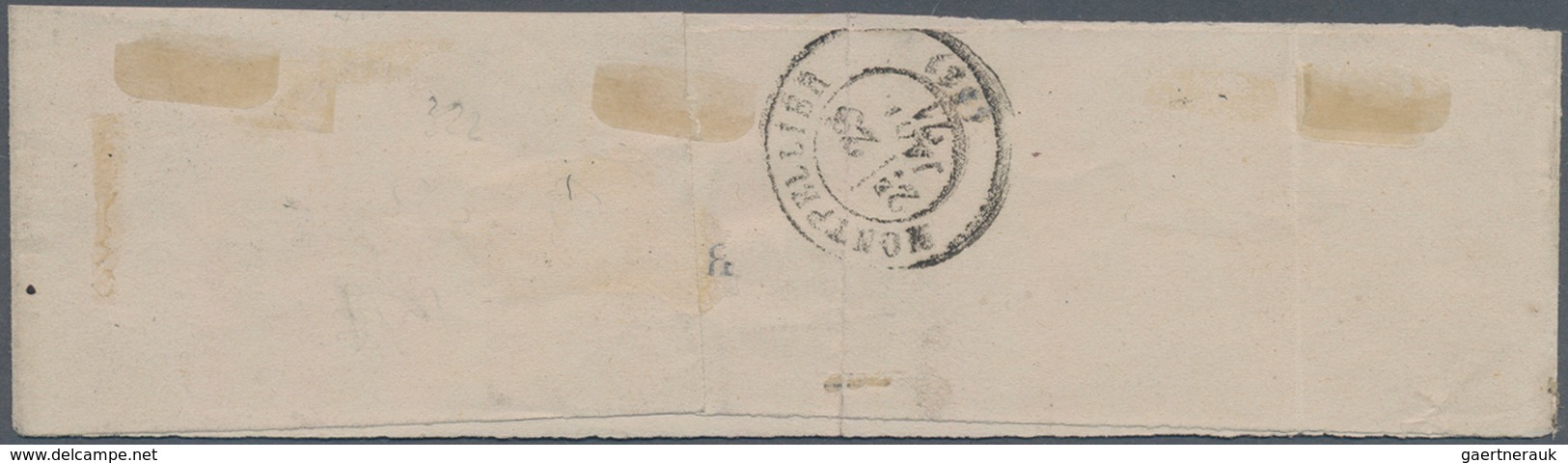 Frankreich: 1871, Bordeaux Issue, 4c. Grey, Report 2, Fresh Colour And Close To Full Margins, Single - Other & Unclassified