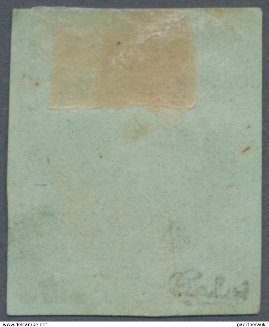 Frankreich: 1870, Bordeaux Issue 5c. Green, Report 2, Bright Colour And Full Margins All Around, Sho - Other & Unclassified