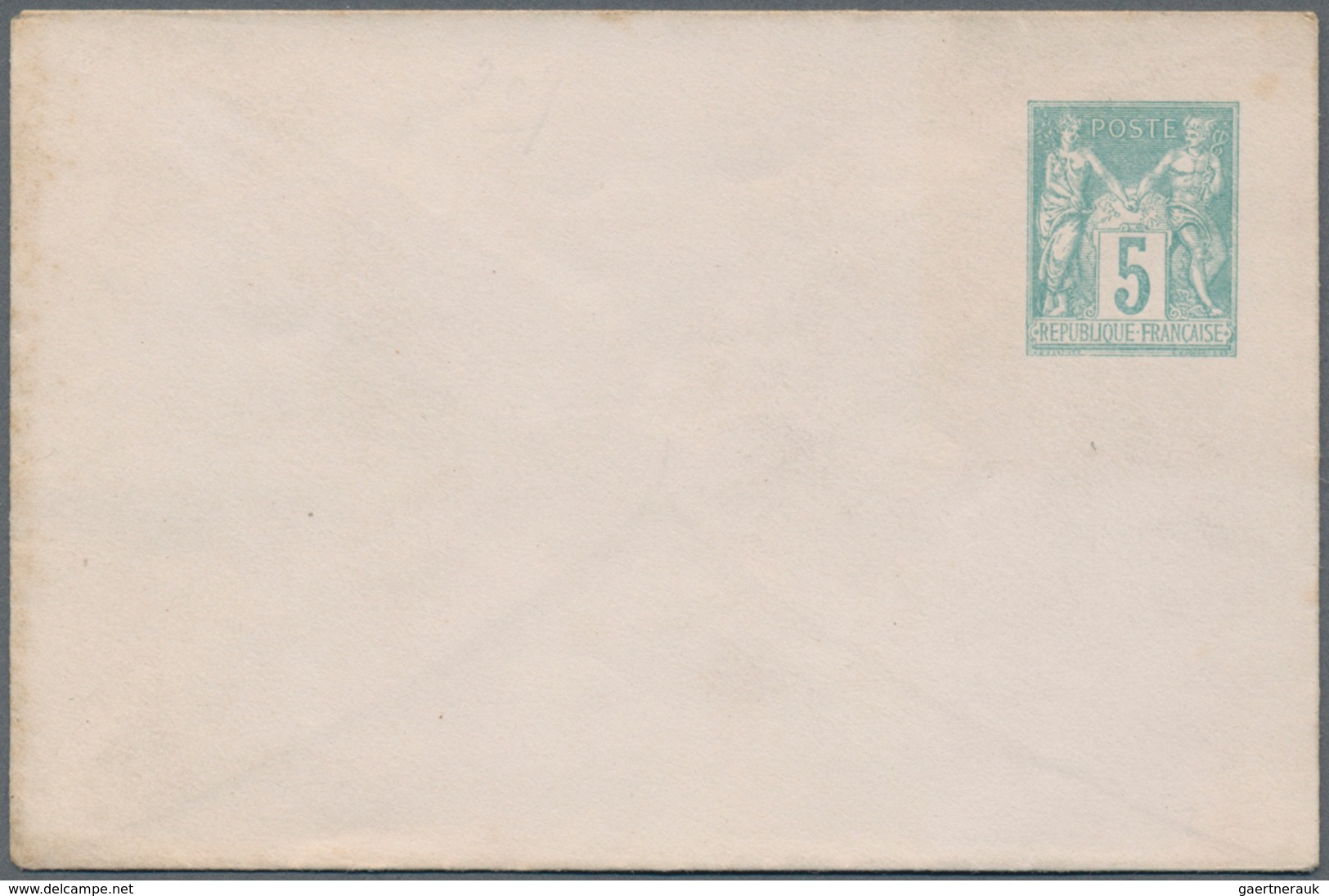 Frankreich - Ganzsachen: 1890s (approx). Lot Of 3 Private Envelopes 5c Sage (size 112x73 Mm Each) In - Other & Unclassified