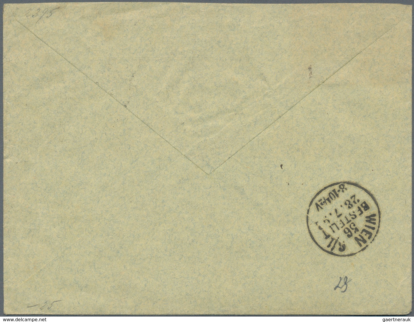 Frankreich - Ganzsachen: 1892. Private Envelope 15c Sage "[red Cross] Fabrique Internationale D'Obje - Andere & Zonder Classificatie