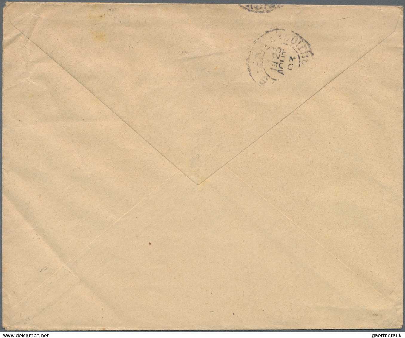 Frankreich - Ganzsachen: 1893. Private Envelope 5c Sage "Yvose Laurent". Used. Slight Corner Crease. - Sonstige & Ohne Zuordnung