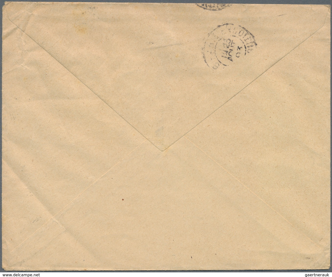 Frankreich - Ganzsachen: 1893. Private Envelope 5c Sage "Yvose Laurent". Used. Slight Corner Crease. - Other & Unclassified