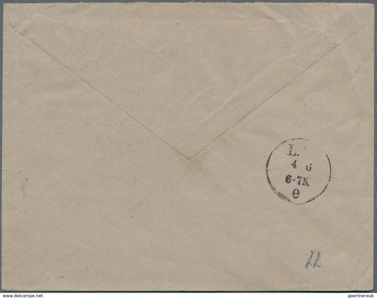 Frankreich - Ganzsachen: 1893. Private Envelope 15c Sage "Marc Challanders, Montpellier". Used With - Other & Unclassified