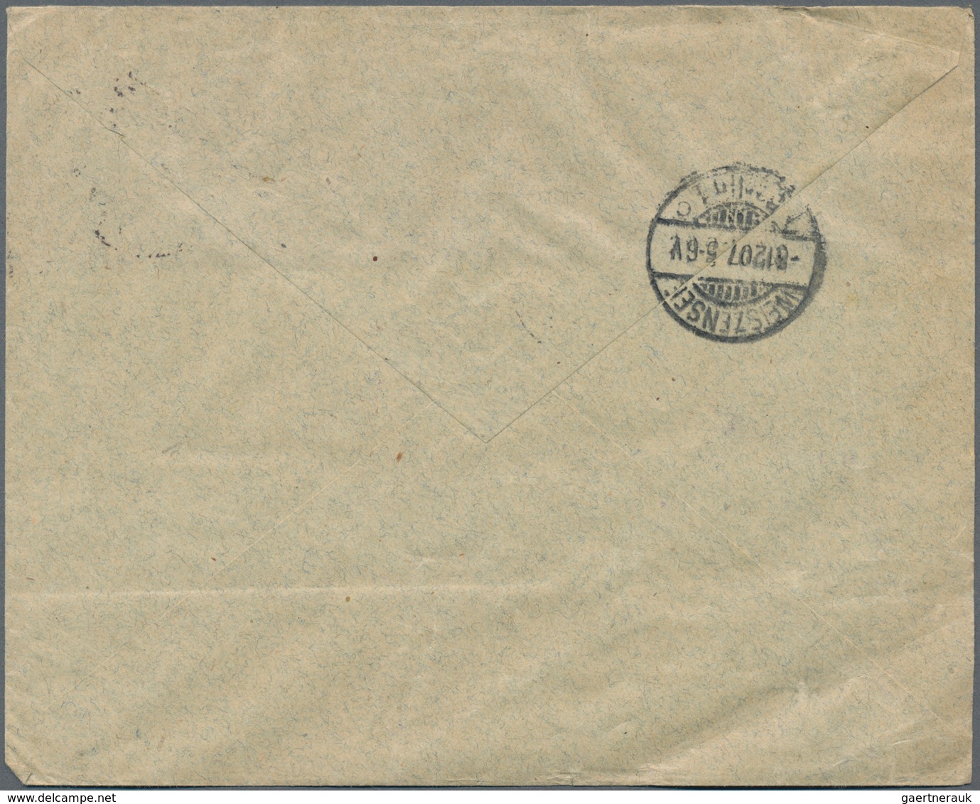 Frankreich - Ganzsachen: 1907. Private Envelope 15c Semeuse Lignée "Bedford Petroleum Company, Paris - Sonstige & Ohne Zuordnung