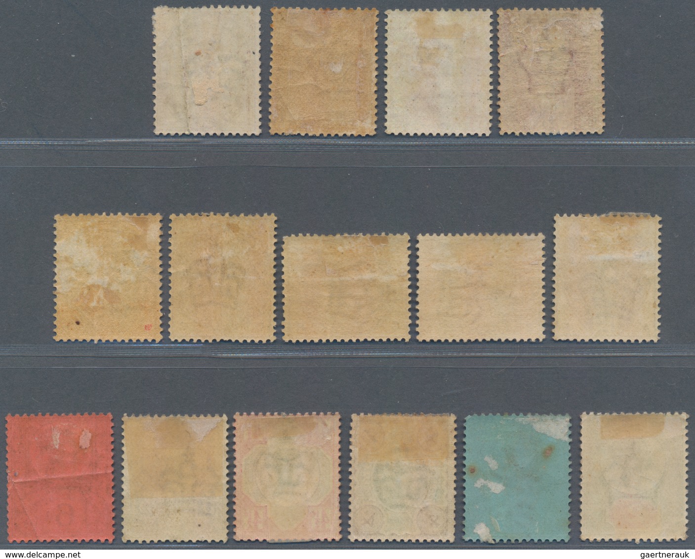 Großbritannien: 1864-1892 Ca.: Group Of 15 Different QV Stamps Mint, Including Good Ones As 1875 3d. - Other & Unclassified