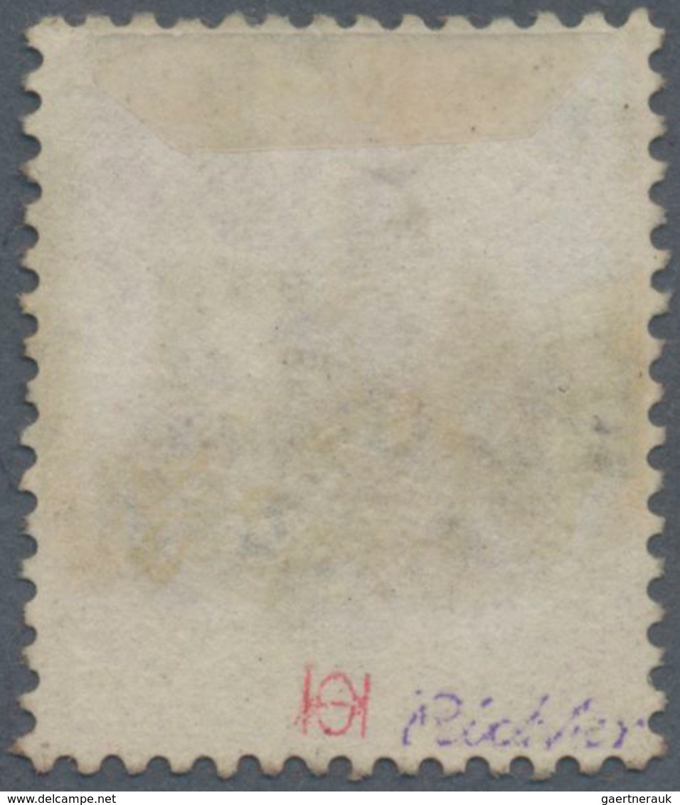 Großbritannien: 1880, 2s. Brown, Commercially Used Copy With Smudgy Postmark, Corner Crease At Upper - Other & Unclassified