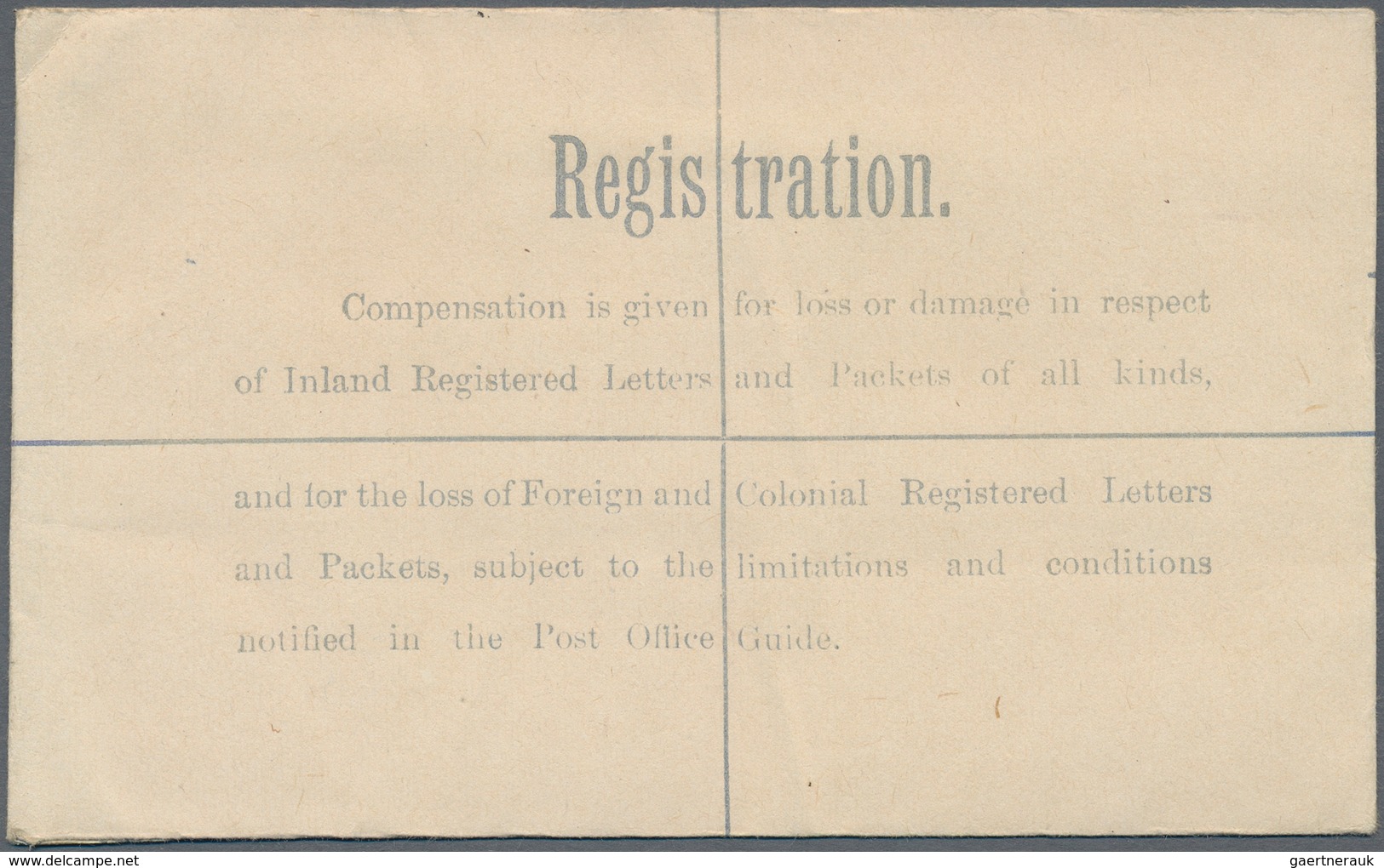 Irland - Ganzsachen: 1922/1923, Two And Three Pence Green Postal Stationery Cover Unused, Mi 300.- - Postal Stationery