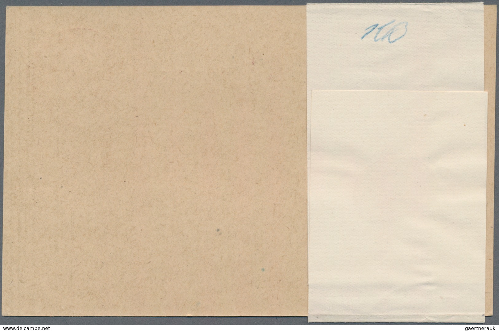 Irland - Ganzsachen: 1924, 1 1/2 Pg Purble Postal Stationery Postcard + Original Wrap "10 Cártai Pui - Postwaardestukken