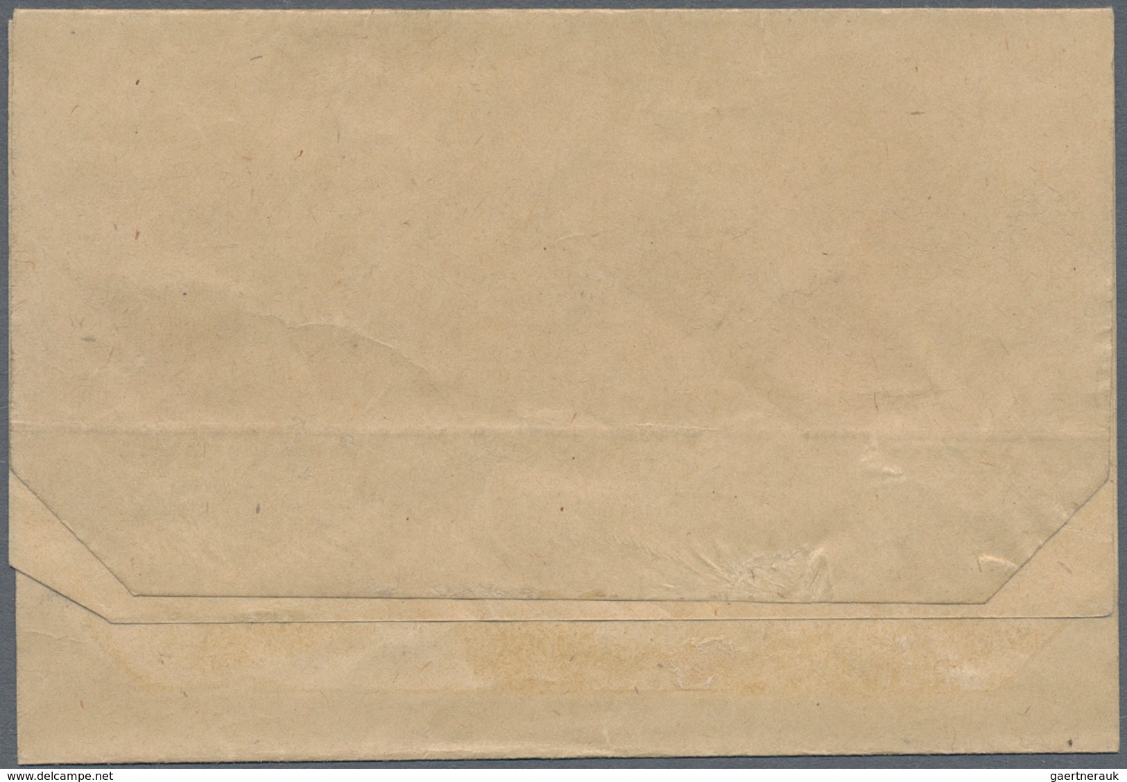 Irland - Ganzsachen: 1940/1947, 1/2 Pg Green And 1 Pg Carmine Postal Stationery Wrapper, Used - Postwaardestukken