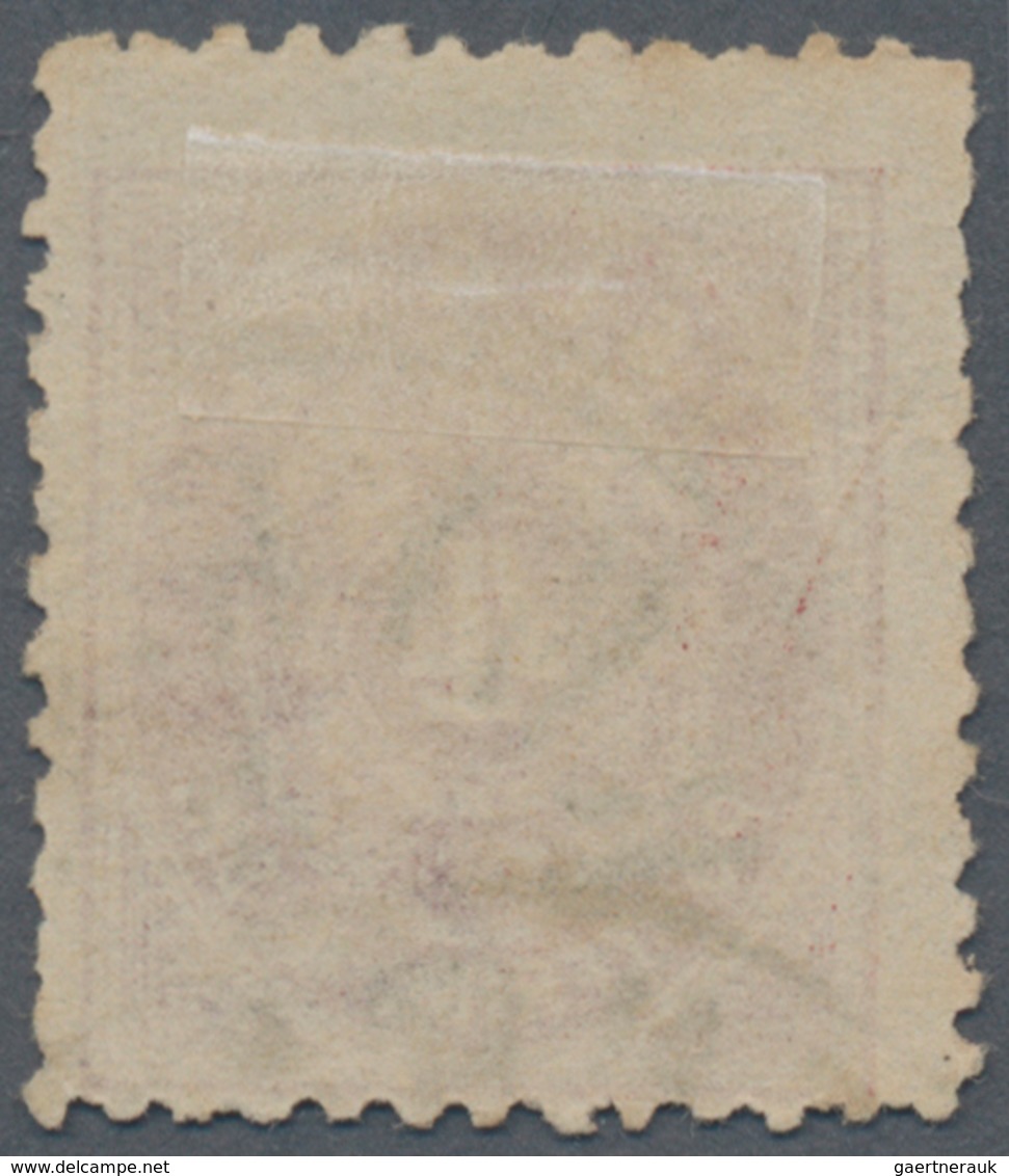 Island: 1873 4s. Red, Perf 12½, Used And Cancelled By Part Strikes Of "REYKJ(AVÍK)..." And "(KJØB)EN - Sonstige & Ohne Zuordnung