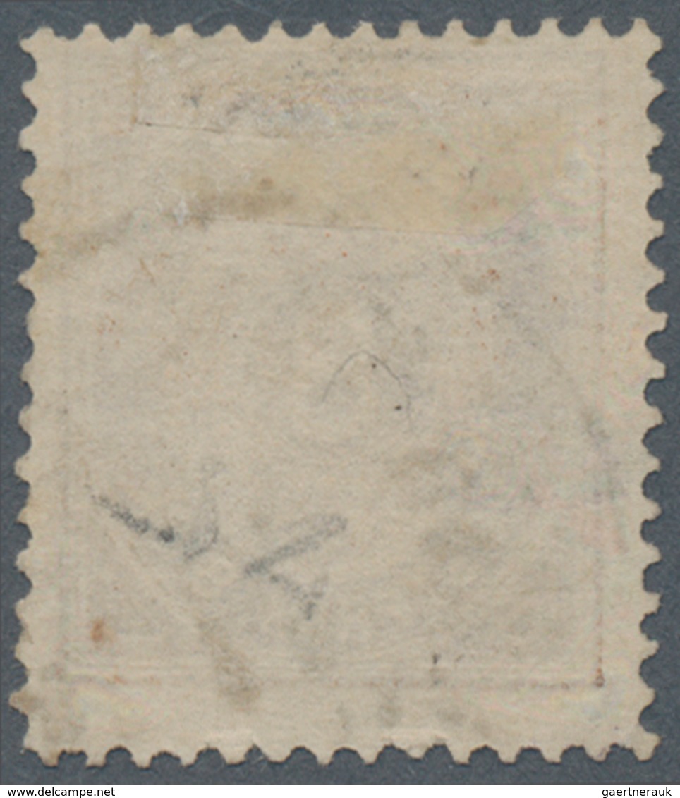 Island: 1873 8s. Brown, Used And Cancelled By Reykjavik Datestamp, Fine. L. Nielsen Certificate. (Mi - Other & Unclassified