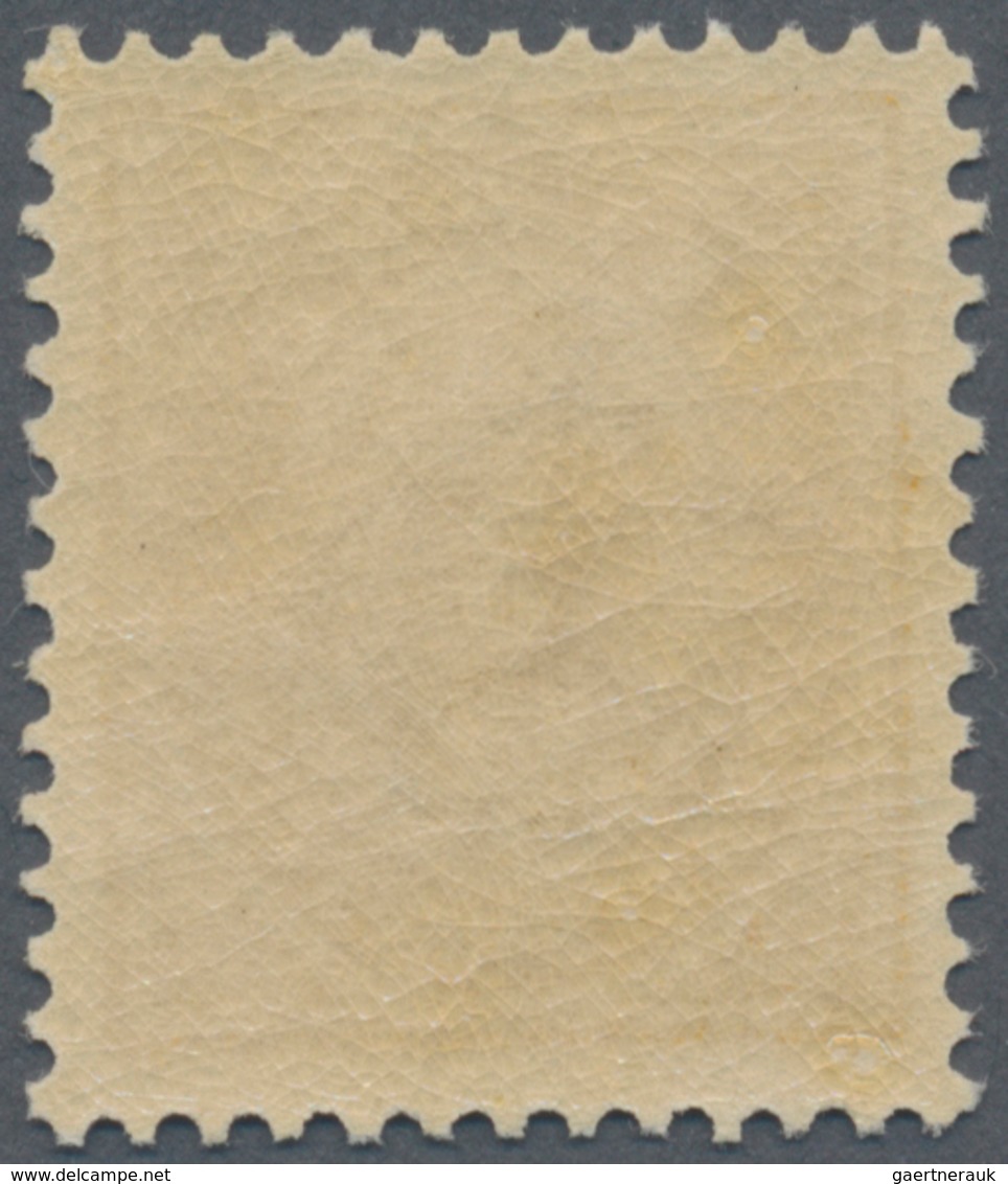 Island: 1897 3a. Orange-yellow, Perf 12¾, MINT NEVER HINGED, Fresh And Very Fine. L. Nielsen Certifi - Other & Unclassified