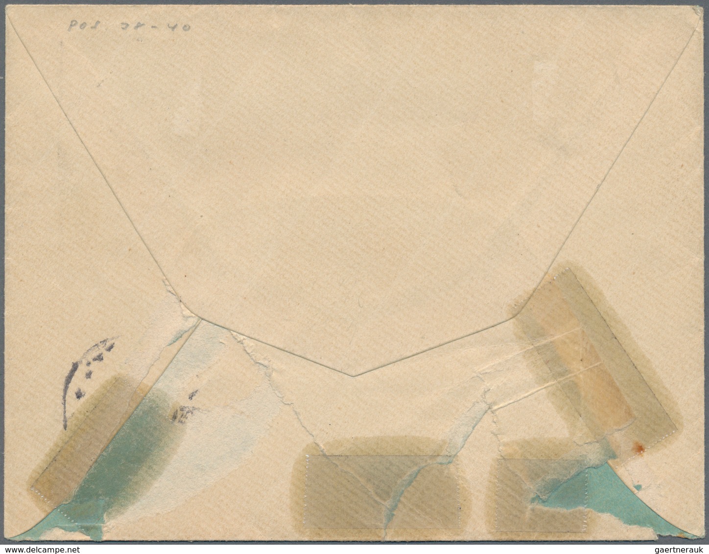 Island: 1902-03 6a. Grey Horizontal Strip Of Three, Optd. "Í GILDI/'02-'03" In Red, Used On Cover Fr - Sonstige & Ohne Zuordnung