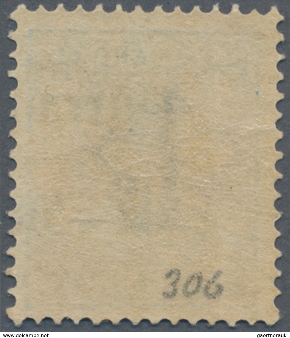 Island - Dienstmarken: 1902-03 10a. Blue With Ovpt. "Í GILDI/'02-'03" Shifted To The Right, MINT NEV - Officials