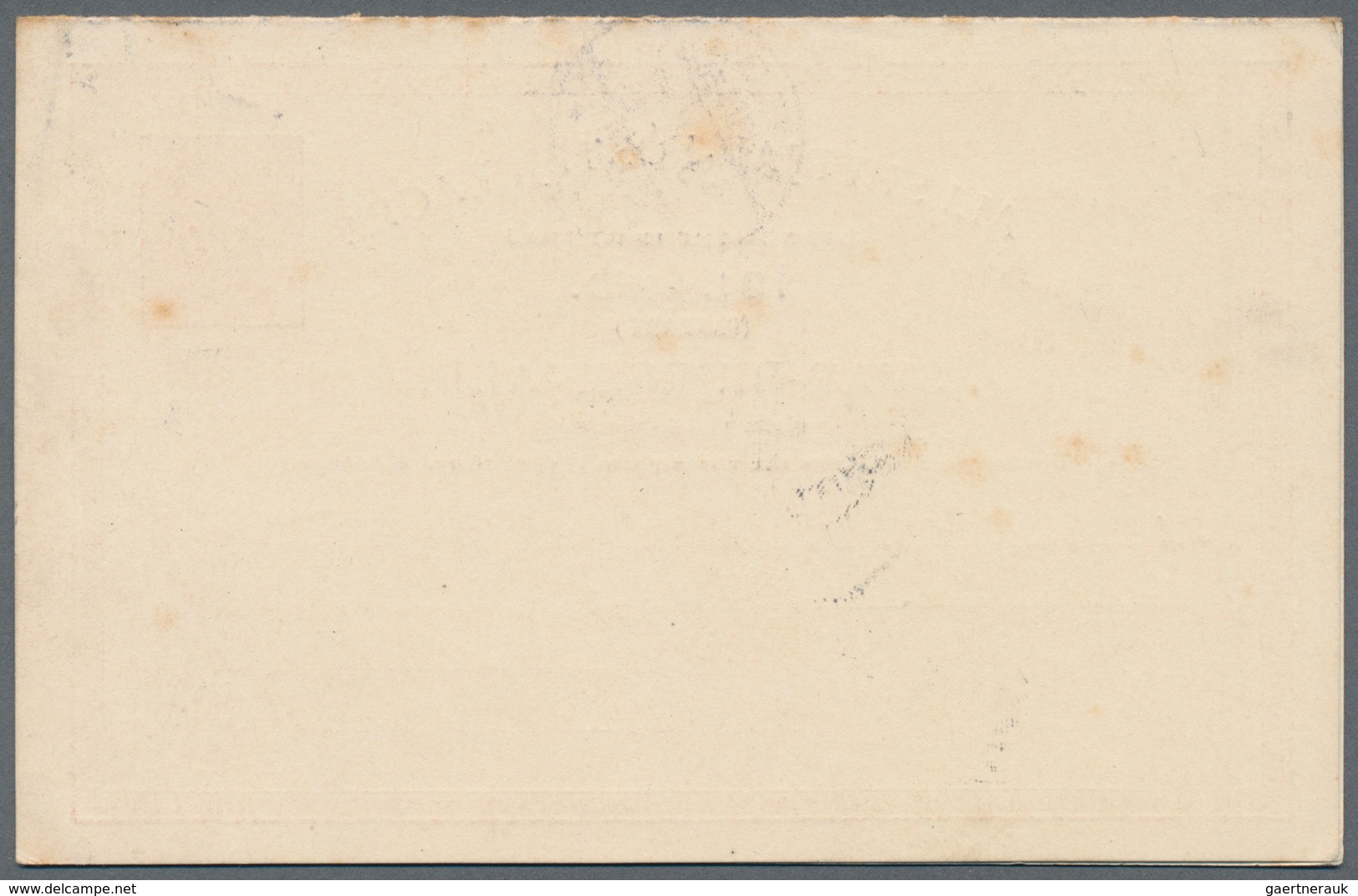 Island - Ganzsachen: 1890, 10 Aur Double Stationery Cards In Type "I" And "II" Sent Fron REYKJAVIK 1 - Postwaardestukken