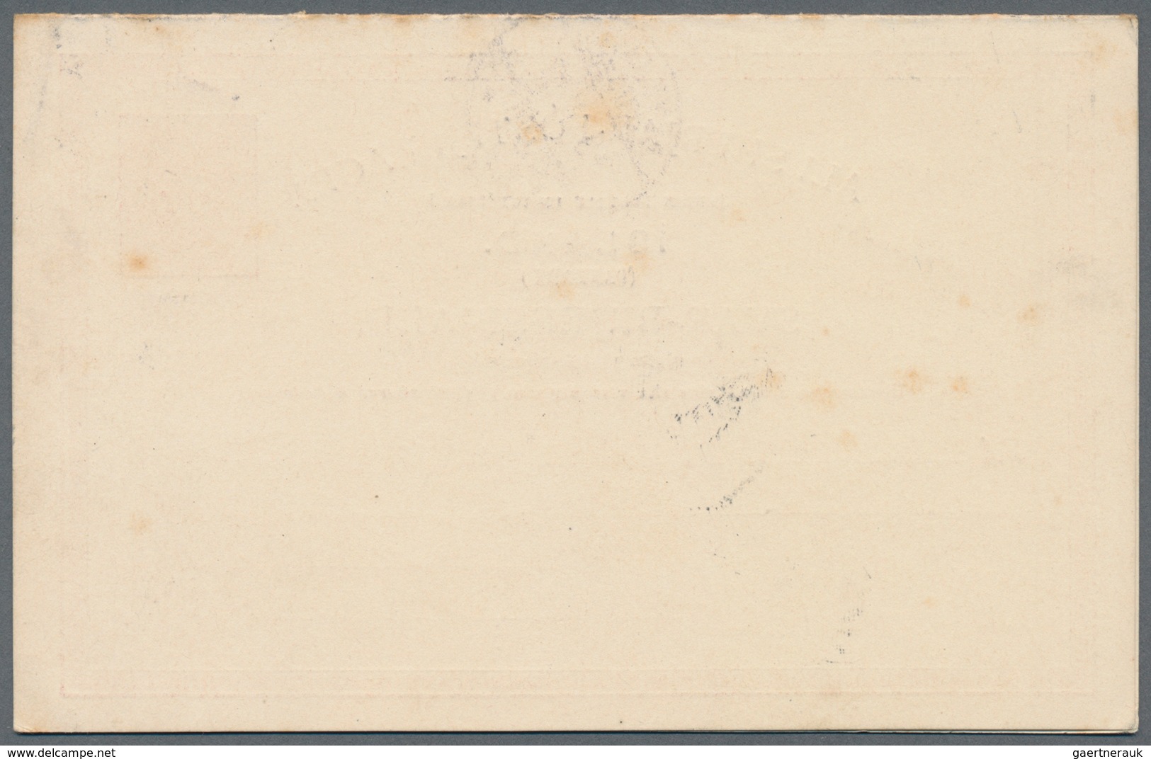 Island - Ganzsachen: 1890, 10 Aur Double Stationery Cards In Type "I" And "II" Sent Fron REYKJAVIK 1 - Postal Stationery