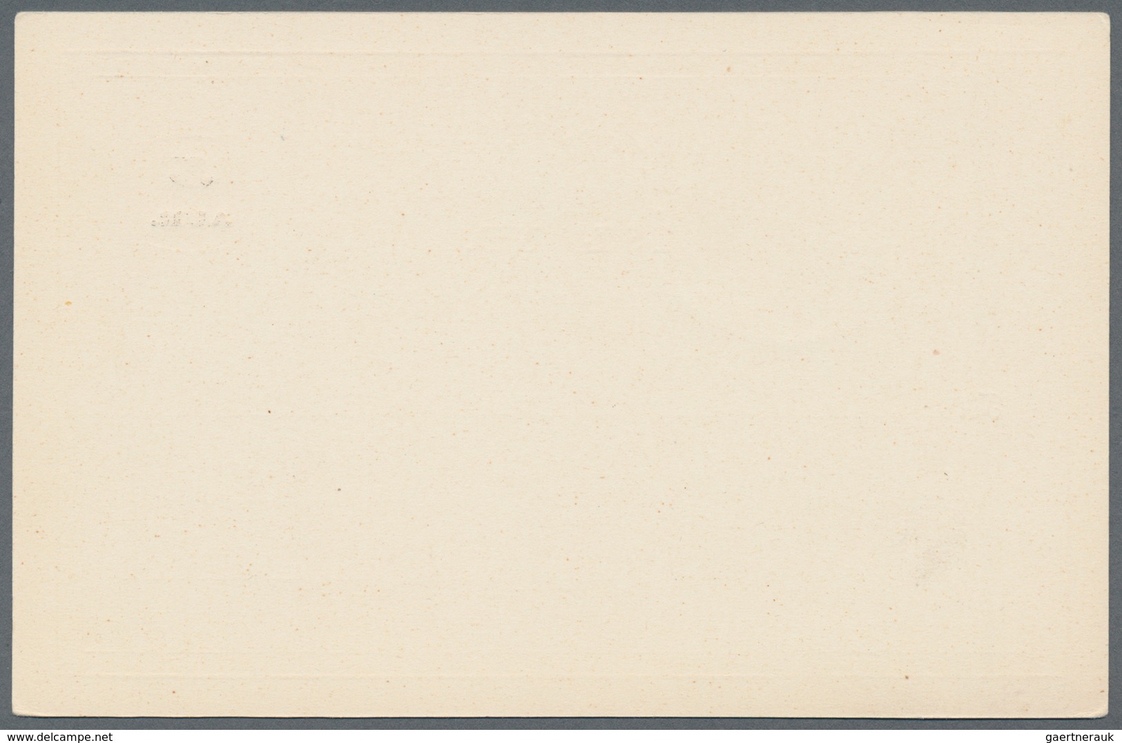 Island - Ganzsachen: 1919, 5 A On 8 A Postal Starionery Postcard Unused, Mi 400.- - Postwaardestukken