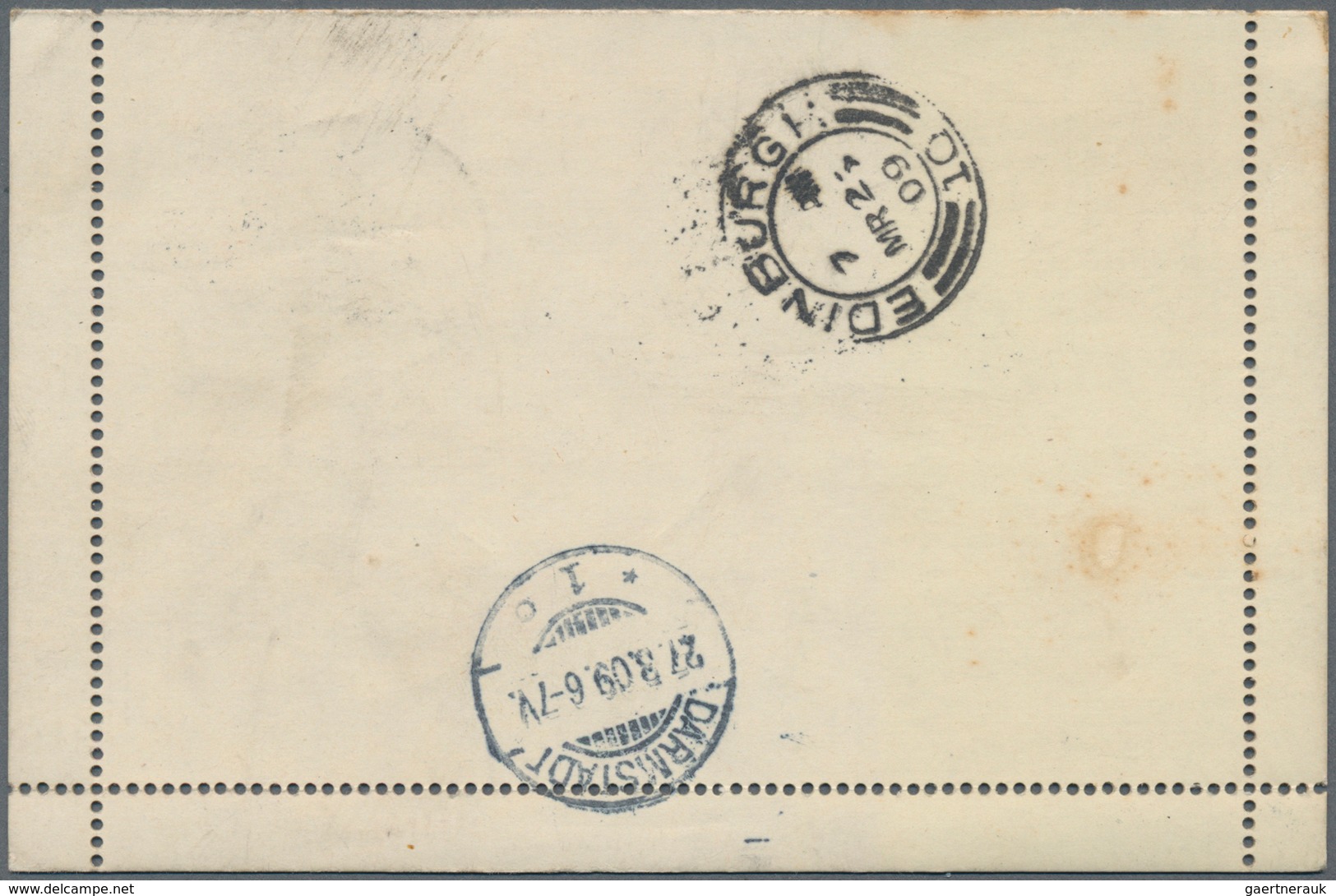 Island - Ganzsachen: 1909, 4 Aur Card Letter Uprated With 16 Aur Christian IX. Sent From REYKJAVIK V - Postal Stationery