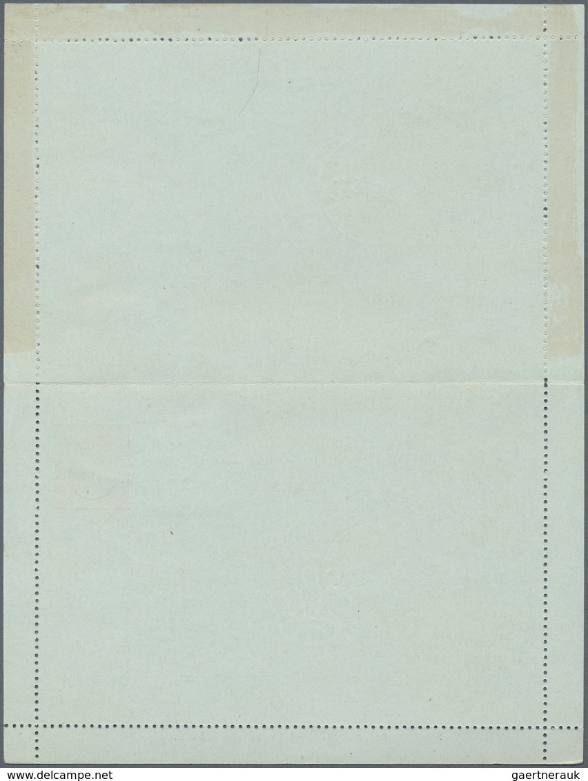 Island - Ganzsachen: 1923 Postal Stationery Letter Card 20a. Used Registered From Reykjavik To Berli - Postal Stationery