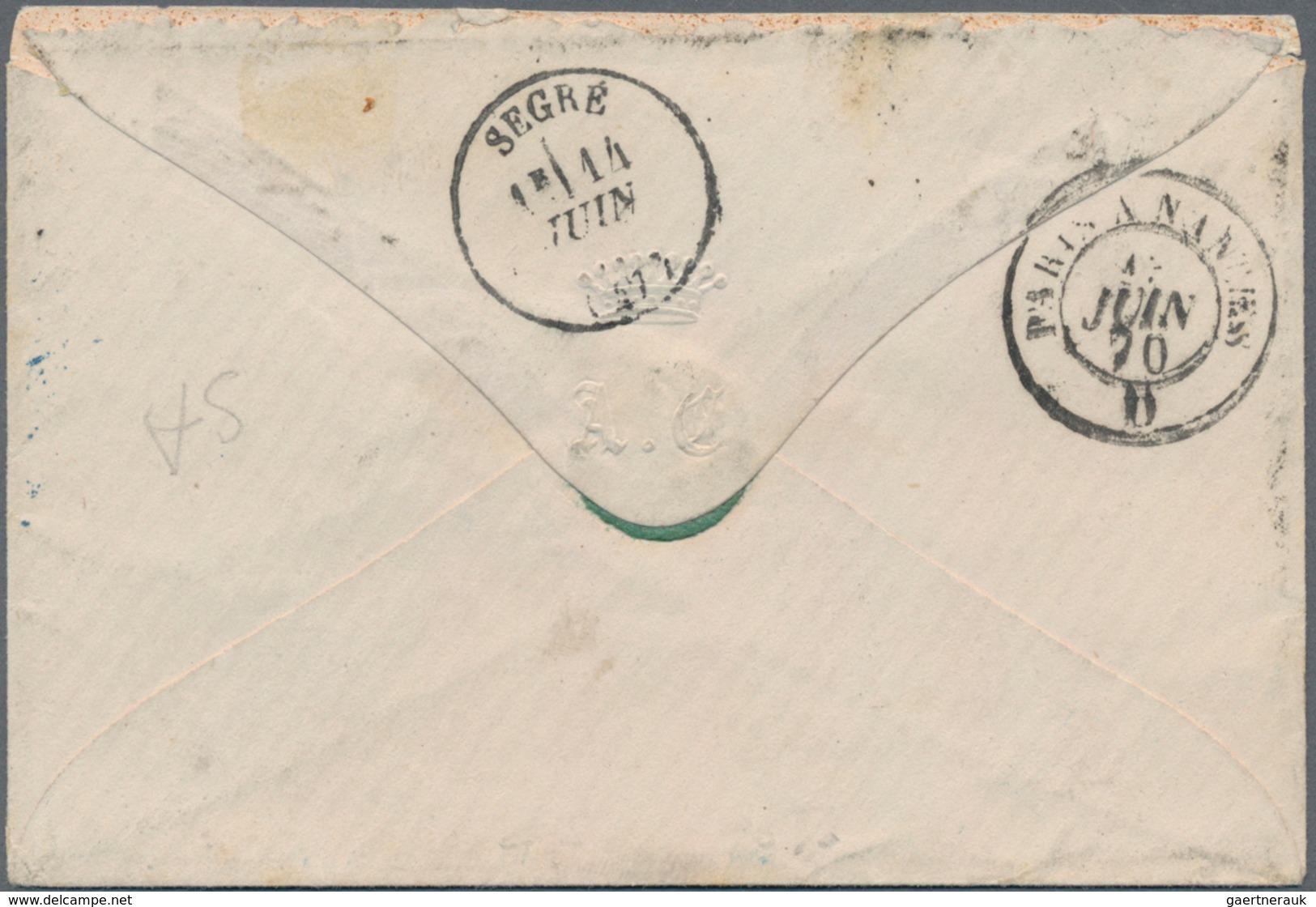 Italien - Altitalienische Staaten: Kirchenstaat: 1861/1870, With Sardinia. Lot Of 1 Cover With 10c A - Kirchenstaaten