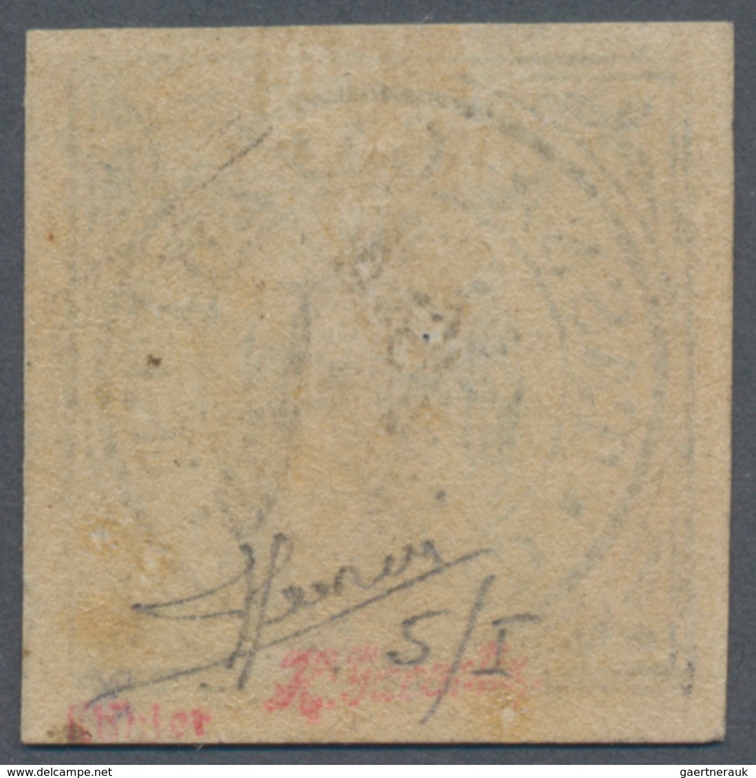 Italien - Altitalienische Staaten: Modena - Zeitungsstempelmarken: 1859, 20 Cent. Black Sample Not E - Modena