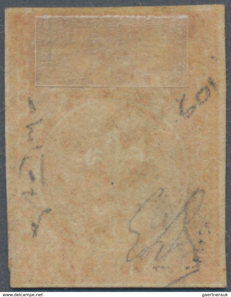 Italien - Altitalienische Staaten: Parma: 1853, 15 C Vermiglion, Full Margins At Three Sides, Minor - Parma