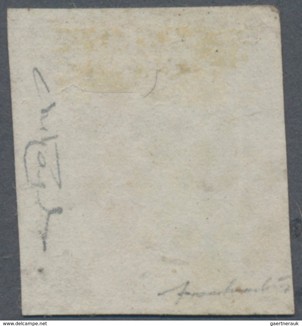 Italien - Altitalienische Staaten: Sardinien: 1851, 40 C. Rose, Cancelled By Mute Sardinian Rhombes, - Sardinien