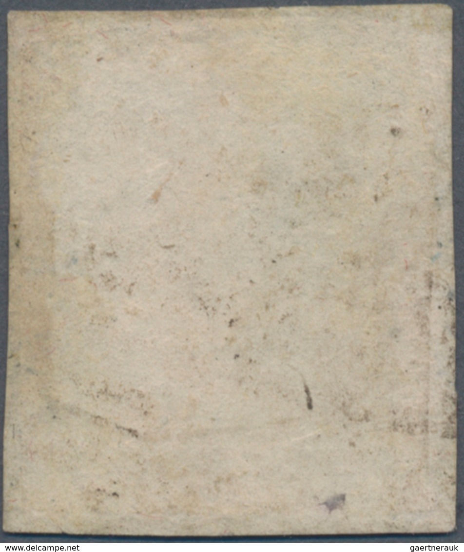 Italien - Altitalienische Staaten: Sizilien: 1859. 1/2 Grano Brownish-yellow, 1st Plate, Naples Pape - Sizilien