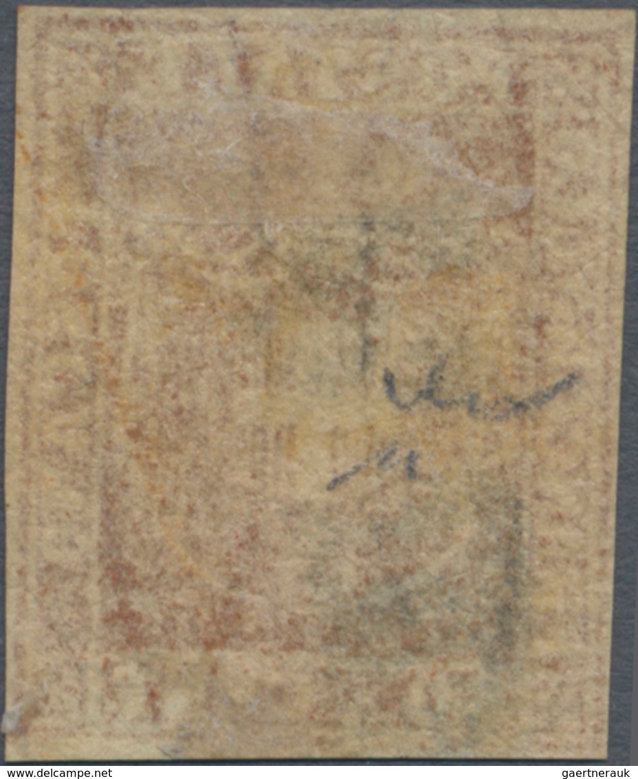 Italien - Altitalienische Staaten: Toscana: 1860, Provisorial Government, 80 C Light Brown, Cancelle - Toskana