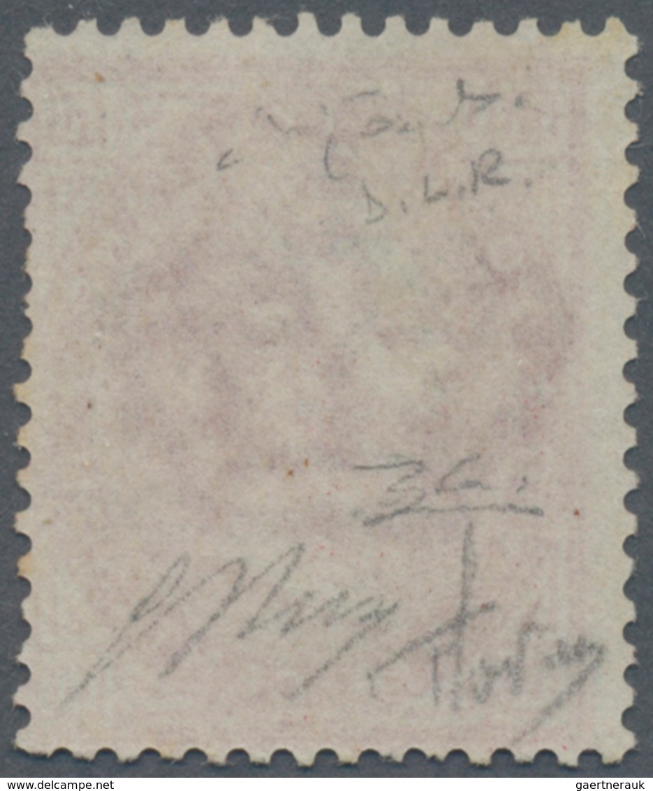 Italien: 1863. 40 C. Rose "De La Rue", London Printing, Mint Never Hinged. Several Signatures. Certi - Afgestempeld