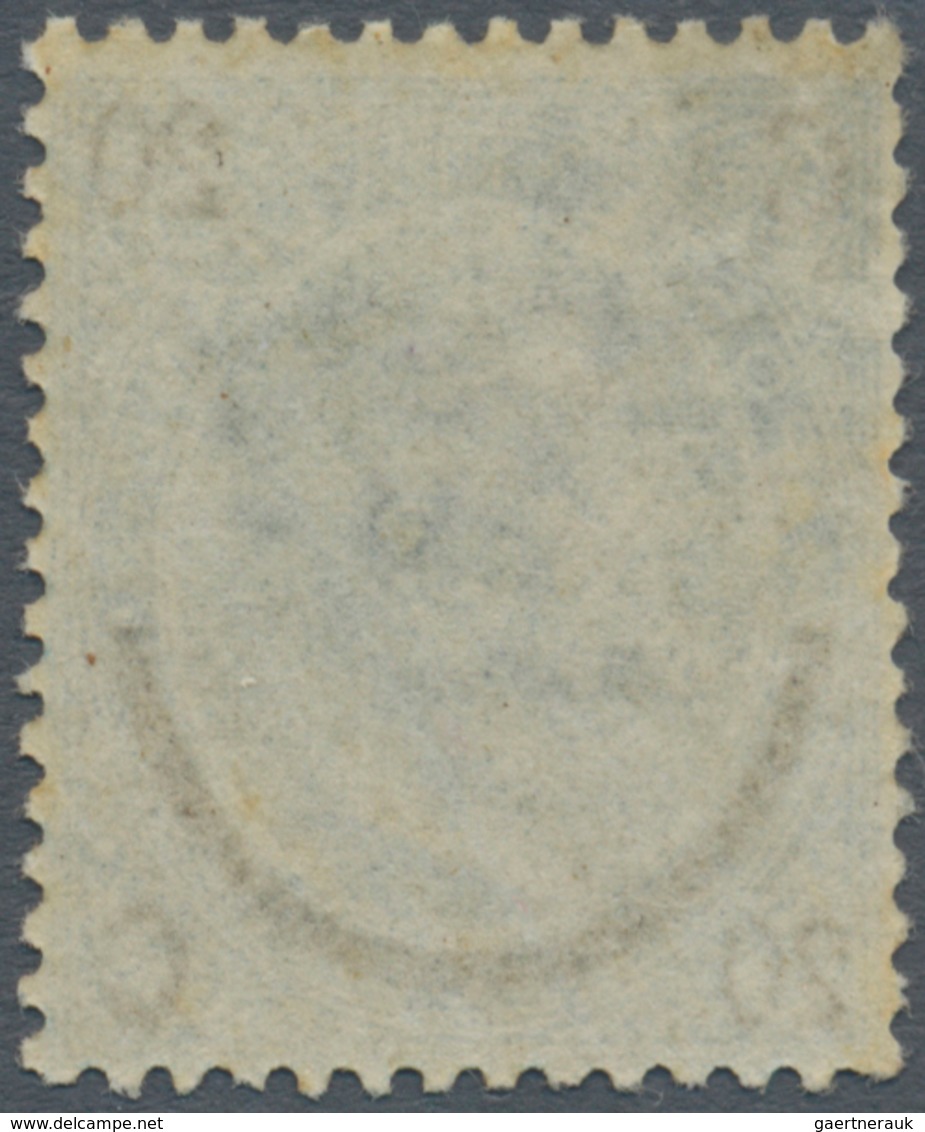 Italien: 1865, 20 Cents On 15 Cents Blue "horseshoe", Second Type, Excellent Centered, MNH. Certific - Afgestempeld