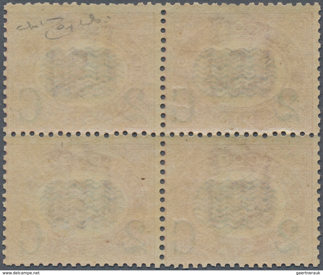 Italien: 1878, 2 C On 0,30 L Brown-lilac, Block Of 4, Fresh Color, Well Perforated, VF Mint Never Hi - Afgestempeld