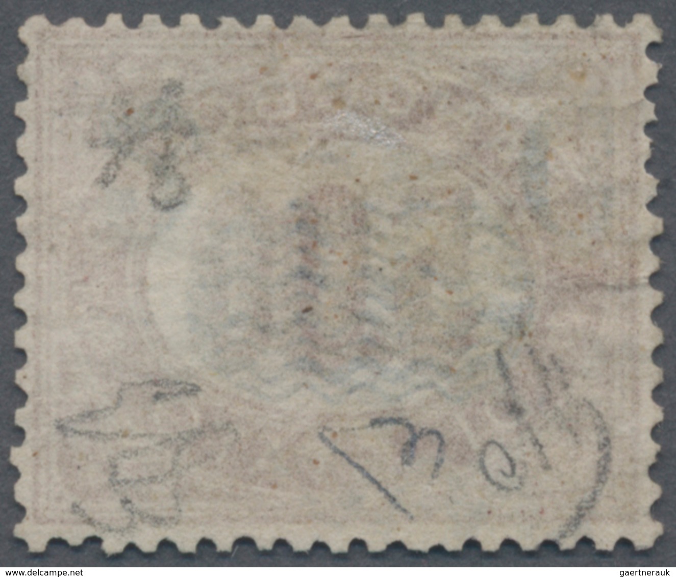 Italien: 1878, 2c On 5.00 L Service Stamp, Inverted Overprint, Cancelled. Certificate Enzo Diena. - Afgestempeld