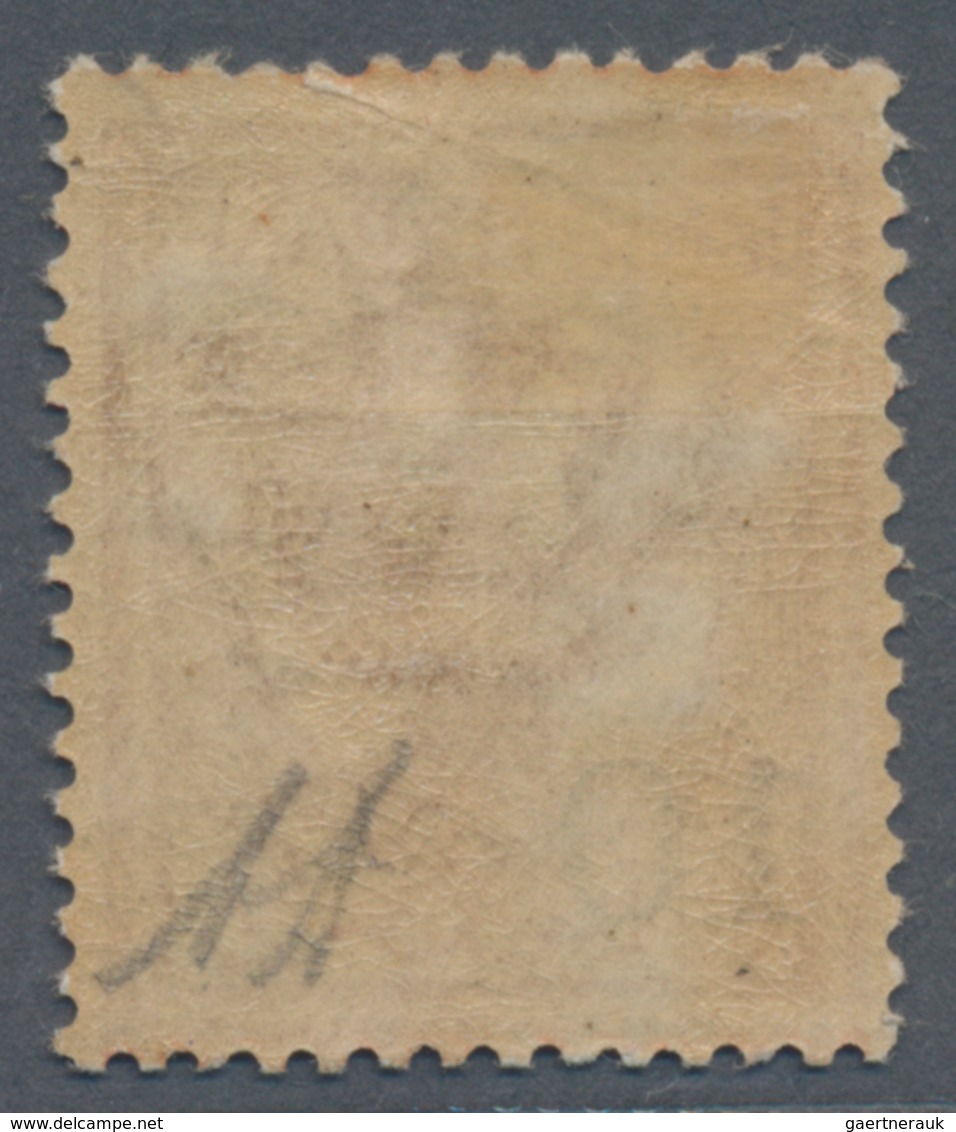 Italien: 1923, 10 C On 2 C Orange-brown Overprint Unused With Original Gum And A Rest Of Hinge (Sass - Gebraucht