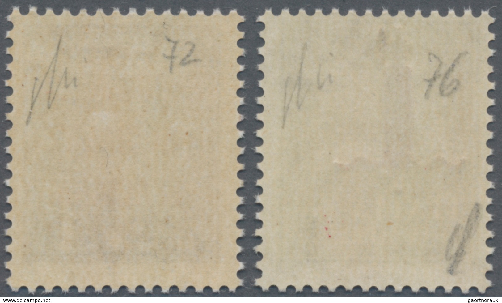 Italien: 1944. UNISSUED OVERPRINTS. Proofs Done In Verona. R.S.I. Overprint On Airmail Stamps, Here - Gebraucht