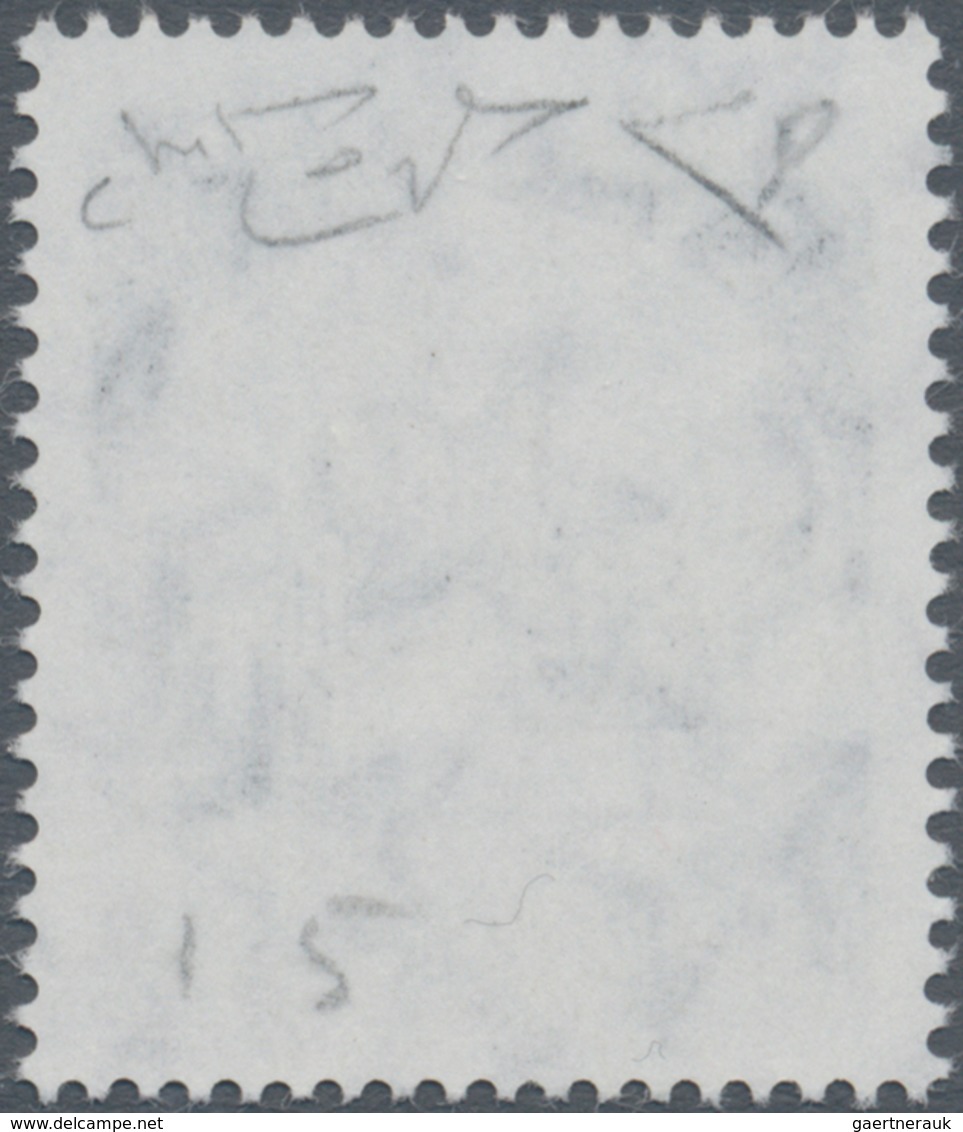 Italien: 1980, 600 L Sirmione Black/blue-green Without The Print Of The Blue Color, Mint Never Hinge - Gebraucht